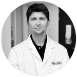Foto de Daniel Isaacs, director de producto en Medik8