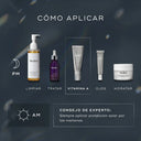Como aplicar serum Crystal Retinal como tratamiento antiedad de Medik8