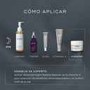 Aplicar crema de noche rejuvenecedora Advanced Night Restore de Medik8