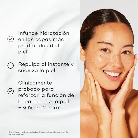 Beneficios de la crema hidratante Total Moisture Daily Facial Cream: aporta hidratación hasta las capas más profundas, repulpa la piel al instante y refuerza la barrer de la piel-hover-64
